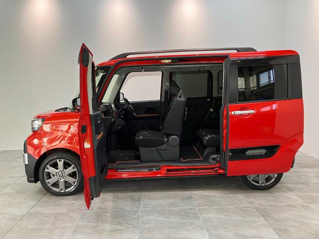 タントファンクロスターボ フルセグナビ Pカメラ レーダークルコン衝突被害軽減ブレーキ コーナーセンサー フルセグナビ Bluetooth DVD USB パノラマカメラ ETC 両側電動スライドドア 前席シートヒーター レーダークルコン LED オートライト(滋賀県)の中古車