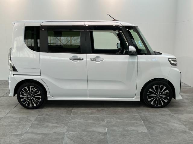 タントカスタムＲＳ　フルセグナビ　パノラマカメラ　レーダークルコン衝突被害軽減ブレーキ　フルセグナビ　Ｂｌｕｅｔｏｏｔｈ　ＤＶＤ　ＵＳＢ　パノラマカメラ　ＥＴＣ　両側電動スライドドア　前席シートヒーター　ＬＥＤ　レーダークルーズコントロール　エコアイドル（滋賀県）の中古車