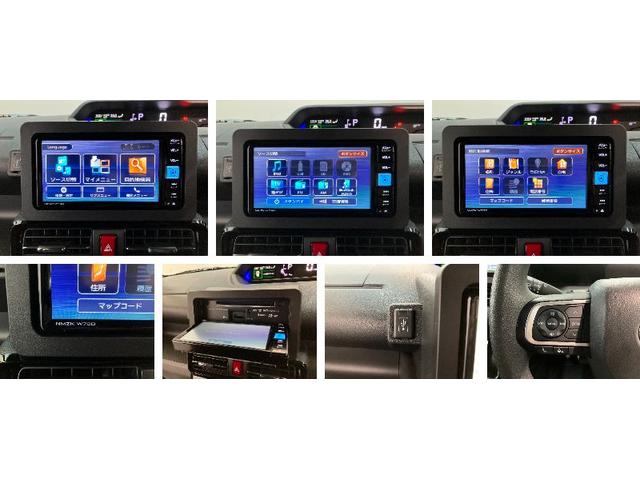 タントカスタムX IDLEレス フルセグナビ バックカメラ衝突被害軽減ブレーキ コーナーセンサー フルセグナビ Bluetooth DVD再生 USB バックカメラ ETC 両側電動スライドドア 前席シートヒーター LED スマートキー オートエアコン(滋賀県)の中古車