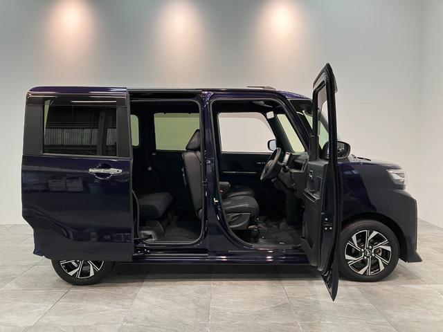 タントカスタムX IDLEレス フルセグナビ バックカメラ衝突被害軽減ブレーキ コーナーセンサー フルセグナビ Bluetooth DVD再生 USB バックカメラ ETC 両側電動スライドドア 前席シートヒーター LED スマートキー オートエアコン(滋賀県)の中古車