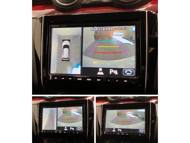 スイフトスポーツベースグレード　ターボ　６ＭＴ　８型ナビ　パノラマカメラ衝突被害軽減ブレーキ　６ＭＴ車　８型フルセグナビ　パノラマカメラ　ＤＶＤ　Ｂｌｕｅｔｏｏｔｈ　ＵＳＢ　ＥＴＣ２．０　前後ドラレコ　レーダ−クルーズコントロール　シートヒーター　コーナーセンサー　ＬＥＤ（滋賀県）の中古車