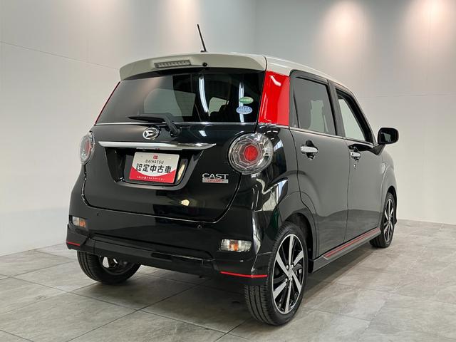 キャストスポーツＳＡ３　８型ナビ　バックカメラ　ドラレコ　車検整備付衝突被害軽減ブレーキ　スマアシ３　８型フルセグナビ　バックカメラ　ＤＶＤ再生　Ｂｌｕｅｔｏｏｔｈ　ＵＳＢ　ドラレコ　ＥＴＣ　シートヒーター　パドルシフト　オートライト　オートエアコン　スマートキー（滋賀県）の中古車