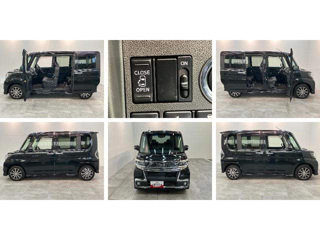 タントカスタムＸトップエディションＳＡ３　フルセグナビ　Ｂカメラ衝突被害軽減ブレーキ　フルセグナビ　Ｂｌｕｅｔｏｏｔｈ　ＤＶＤ再生　バックカメラ　ＥＴＣ　左側電動スライドドア　運転席シートヒーター　ＬＥＤ　オートライト　オートエアコン　スマートキー　エコアイドル（滋賀県）の中古車