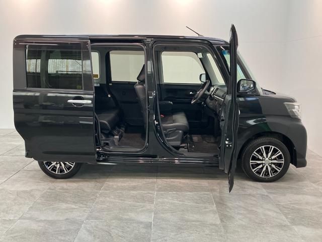 タントカスタムＸトップエディションＳＡ３　フルセグナビ　Ｂカメラ衝突被害軽減ブレーキ　フルセグナビ　Ｂｌｕｅｔｏｏｔｈ　ＤＶＤ再生　バックカメラ　ＥＴＣ　左側電動スライドドア　運転席シートヒーター　ＬＥＤ　オートライト　オートエアコン　スマートキー　エコアイドル（滋賀県）の中古車