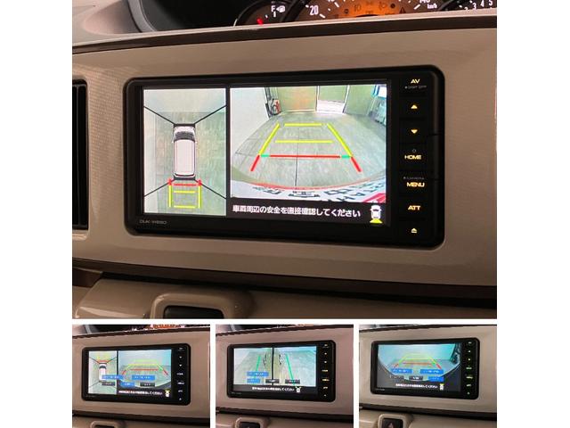 ムーヴキャンバスGホワイトアクセントVS SA3 ドラレコ パノラマカメラ衝突被害軽減ブレーキ ディスプレイオーディオ Bluetooth USB DVD 前後ドラレコ パノラマカメラ 両側電動スライドドア シートヒーター LED オートライト オートエアコン スマートキー(滋賀県)の中古車