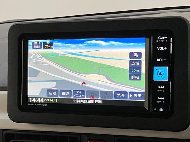 ムーヴキャンバスストライプスＧ　フルセグナビ　バックカメラ　両側電動スライド衝突被害軽減ブレーキ　コーナーセンサー　フルセグナビ　バックカメラ　ＤＶＤ再生　Ｂｌｕｅｔｏｏｔｈ　ＵＳＢ　両側電動スライドドア　ＬＥＤ　シートヒーター　オートエアコン　電動パーキングブレーキ（滋賀県）の中古車