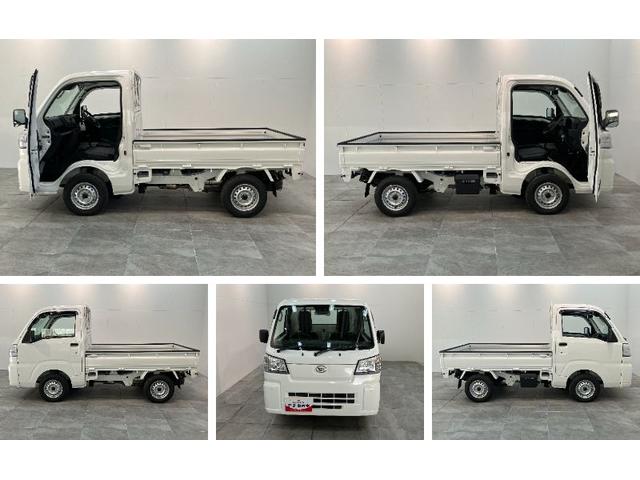 ハイゼットトラックスタンダード　４ＷＤ　ＣＶＴ　届出済未使用車衝突被害軽減ブレーキ　コーナーセンサー　パートタイム４ＷＤ　ＡＭ／ＦＭラジオ　マニュアルエアコン　マニュアルレベリング　オートライト（滋賀県）の中古車