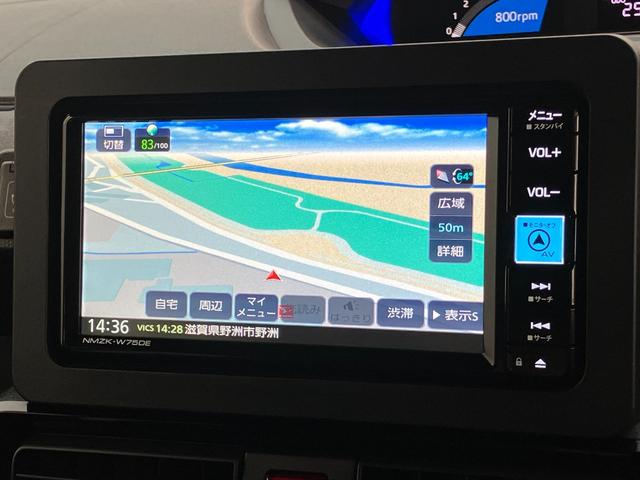 タントカスタムＲＳ　フルセグナビ　バックカメラ　両側パワスラ衝突被害軽減ブレーキ　コーナーセンサー　ターボ　フルセグナビ　Ｂｌｕｅｔｏｏｔｈ　ＤＶＤ再生　ＵＳＢ　バックカメラ　両側電動スライドドア　前席シートヒーター　ＬＥＤ　スマートキー　エコアイドル（滋賀県）の中古車