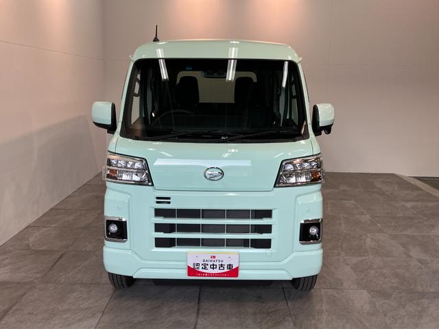 ハイゼットカーゴクルーズ　４ＷＤ　ＣＶＴ車　コーナーセンサー　スマートキー衝突被害軽減ブレーキ　スマアシ　コーナーセンサー　スマートキー　前席パワーウインドウ　ＣＤステレオ　ＥＴＣ　両側スライドドア　パートタイム４ＷＤ　ＬＥＤヘッドライト　オートライト　電動格納式ミラー（滋賀県）の中古車