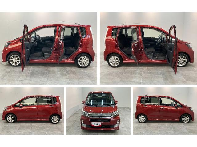 ムーヴカスタム　Ｘリミテッド　ＳＡ　ワンセグナビ　バックカメラ衝突被害軽減ブレーキ　ワンセグナビ　バックカメラ　ＥＴＣ　ＵＳＢ　ＬＥＤ　オートライト　オートエアコン　スマートキー　電動格納式ミラー　エコアイドル（滋賀県）の中古車