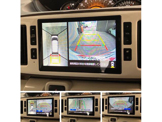 ムーヴキャンバスGメイクアップVS SA3 8型ナビ Pカメラ 前後ドラレコ衝突被害軽減ブレーキ 8型フルセグナビ パノラマ DVD再生 Bluetooth USB 前後ドラレコ 両側電動スライドドア LEDヘッドライト シートヒーター オートエアコン タイヤ4本新品交換済み(滋賀県)の中古車