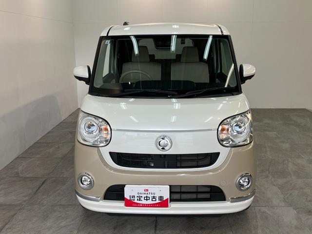 ムーヴキャンバスGメイクアップVS SA3 8型ナビ Pカメラ 前後ドラレコ衝突被害軽減ブレーキ 8型フルセグナビ パノラマ DVD再生 Bluetooth USB 前後ドラレコ 両側電動スライドドア LEDヘッドライト シートヒーター オートエアコン タイヤ4本新品交換済み(滋賀県)の中古車