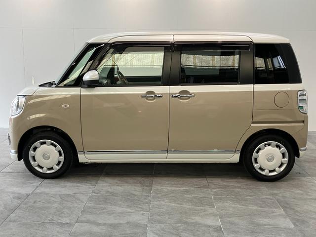 ムーヴキャンバスGメイクアップVS SA3 8型ナビ Pカメラ 前後ドラレコ衝突被害軽減ブレーキ 8型フルセグナビ パノラマ DVD再生 Bluetooth USB 前後ドラレコ 両側電動スライドドア LEDヘッドライト シートヒーター オートエアコン タイヤ4本新品交換済み(滋賀県)の中古車