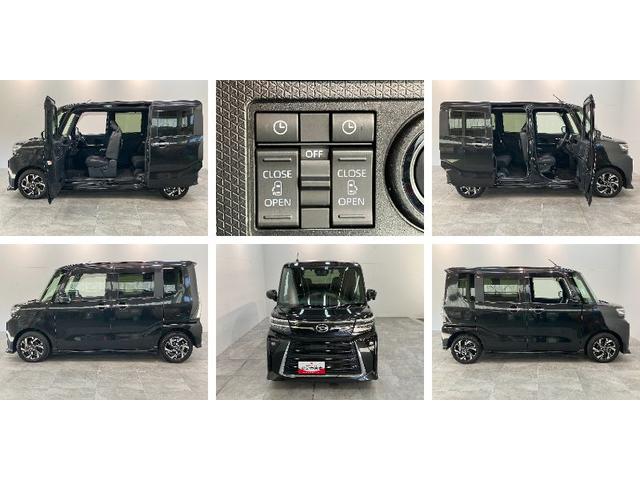 タントカスタムＸ　フルセグナビ　パノラマカメラ　前後ドラレコ衝突被害軽減ブレーキ　コーナーセンサー　フルセグナビ　Ｂｌｕｅｔｏｏｔｈ　ＤＶＤ再生　ＵＳＢ　パノラマカメラ　前後ドラレコ　両側電動スライドドア　前席シートヒーター　ＬＥＤ　オートライト　スマートキー（滋賀県）の中古車