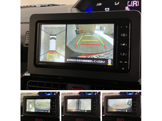 タントカスタムＸ　フルセグナビ　パノラマカメラ　前後ドラレコ衝突被害軽減ブレーキ　コーナーセンサー　フルセグナビ　Ｂｌｕｅｔｏｏｔｈ　ＤＶＤ再生　ＵＳＢ　パノラマカメラ　前後ドラレコ　両側電動スライドドア　前席シートヒーター　ＬＥＤ　オートライト　スマートキー（滋賀県）の中古車