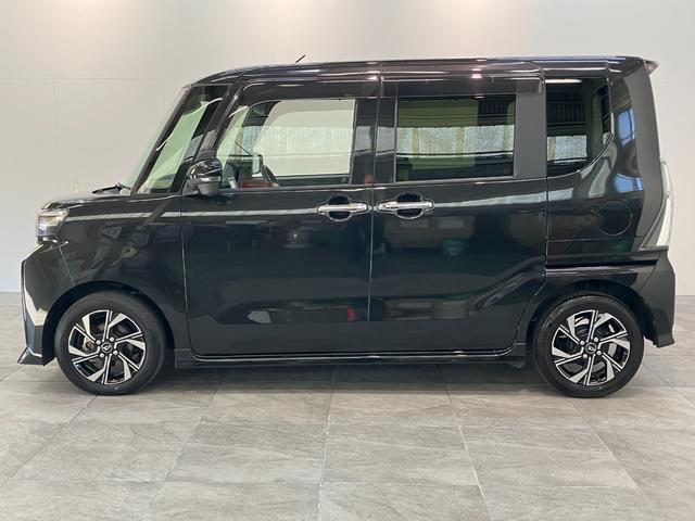 タントカスタムＸ　フルセグナビ　パノラマカメラ　前後ドラレコ衝突被害軽減ブレーキ　コーナーセンサー　フルセグナビ　Ｂｌｕｅｔｏｏｔｈ　ＤＶＤ再生　ＵＳＢ　パノラマカメラ　前後ドラレコ　両側電動スライドドア　前席シートヒーター　ＬＥＤ　オートライト　スマートキー（滋賀県）の中古車