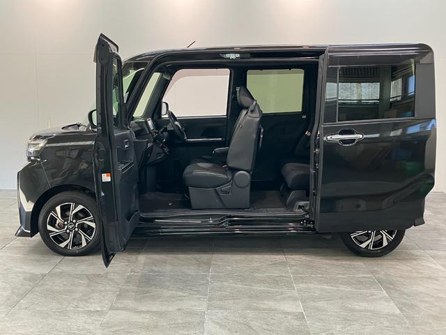 タントカスタムＸ　フルセグナビ　パノラマカメラ　前後ドラレコ衝突被害軽減ブレーキ　コーナーセンサー　フルセグナビ　Ｂｌｕｅｔｏｏｔｈ　ＤＶＤ再生　ＵＳＢ　パノラマカメラ　前後ドラレコ　両側電動スライドドア　前席シートヒーター　ＬＥＤ　オートライト　スマートキー（滋賀県）の中古車