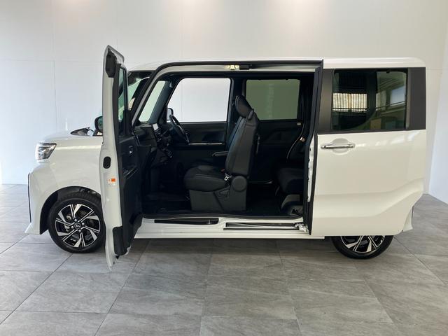 タントカスタムＸ　９型ディスプレイオーディオ　バックカメラ衝突被害軽減ブレーキ　コーナーセンサー　９型ディスプレイオーディオ　フルセグ　Ｂｌｕｅｔｏｏｔｈ　ＵＳＢ　バックカメラ　両側電動スライドドア　前席シートヒーター　ＬＥＤ　スマートキー　エコアイドル（滋賀県）の中古車