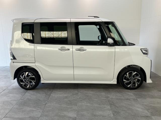 タントカスタムＸ　９型ディスプレイオーディオ　バックカメラ衝突被害軽減ブレーキ　コーナーセンサー　９型ディスプレイオーディオ　フルセグ　Ｂｌｕｅｔｏｏｔｈ　ＵＳＢ　バックカメラ　両側電動スライドドア　前席シートヒーター　ＬＥＤ　スマートキー　エコアイドル（滋賀県）の中古車