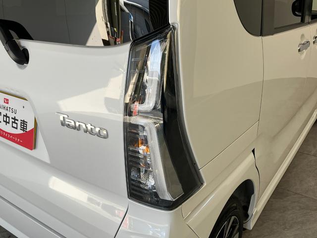 タントカスタムＸ　９型ディスプレイオーディオ　バックカメラ衝突被害軽減ブレーキ　コーナーセンサー　９型ディスプレイオーディオ　フルセグ　Ｂｌｕｅｔｏｏｔｈ　ＵＳＢ　バックカメラ　両側電動スライドドア　前席シートヒーター　ＬＥＤ　スマートキー　エコアイドル（滋賀県）の中古車