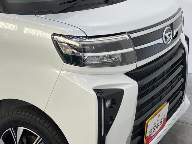 タントカスタムＸ　９型ディスプレイオーディオ　バックカメラ衝突被害軽減ブレーキ　コーナーセンサー　９型ディスプレイオーディオ　フルセグ　Ｂｌｕｅｔｏｏｔｈ　ＵＳＢ　バックカメラ　両側電動スライドドア　前席シートヒーター　ＬＥＤ　スマートキー　エコアイドル（滋賀県）の中古車