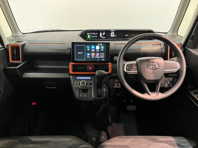 タントファンクロス　９型ディスプレイオーディオ　バックカメラ衝突被害軽減ブレーキ　コーナーセンサー　９型ディスプレイオーディオ　フルセグ　Ｂｌｕｅｔｏｏｔｈ　ＵＳＢ　バックカメラ　両側電動スライドドア　前席シートヒーター　ＬＥＤ　スマートキー　エコアイドル（滋賀県）の中古車