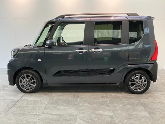 タントファンクロス　９型ディスプレイオーディオ　バックカメラ衝突被害軽減ブレーキ　コーナーセンサー　９型ディスプレイオーディオ　フルセグ　Ｂｌｕｅｔｏｏｔｈ　ＵＳＢ　バックカメラ　両側電動スライドドア　前席シートヒーター　ＬＥＤ　スマートキー　エコアイドル（滋賀県）の中古車