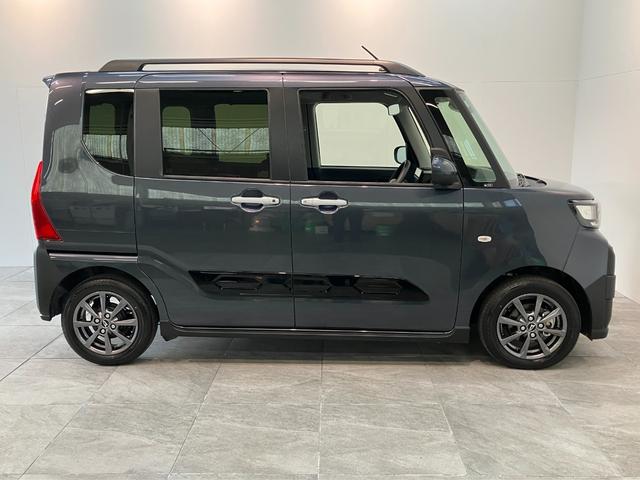 タントファンクロス　９型ディスプレイオーディオ　バックカメラ衝突被害軽減ブレーキ　コーナーセンサー　９型ディスプレイオーディオ　フルセグ　Ｂｌｕｅｔｏｏｔｈ　ＵＳＢ　バックカメラ　両側電動スライドドア　前席シートヒーター　ＬＥＤ　スマートキー　エコアイドル（滋賀県）の中古車