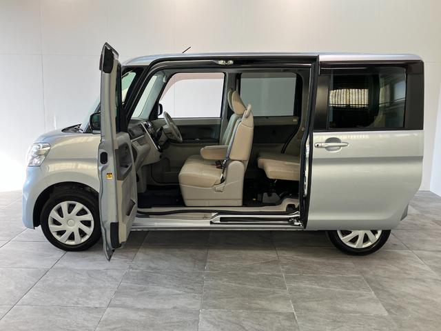 タントスローパーＸ　ＳＡ２　リヤシート付車　走行１万１千キロ弱車いす乗降車　衝突被害軽減ブレーキ　スマアシ２　ＣＤステレオ　左側電動スライドドア　スマートキー　電動格納式ミラー　マニュアルレベリング　オートエアコン　オートライト　エコアイドル　福祉車両（滋賀県）の中古車