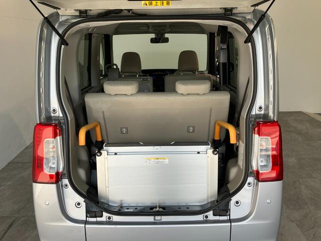 タントスローパーＸ　ＳＡ２　リヤシート付車　走行１万１千キロ弱車いす乗降車　衝突被害軽減ブレーキ　スマアシ２　ＣＤステレオ　左側電動スライドドア　スマートキー　電動格納式ミラー　マニュアルレベリング　オートエアコン　オートライト　エコアイドル　福祉車両（滋賀県）の中古車