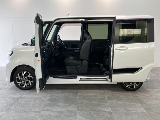 タントカスタムＸスタイルセレクション　フルセグナビ　バックカメラ衝突被害軽減ブレーキ　コーナーセンサー　フルセグナビ　Ｂｌｕｅｔｏｏｔｈ　ＤＶＤ再生　ＵＳＢ　バックカメラ　両側電動スライドドア　前席シートヒーター　ＬＥＤ　オートライト　スマートキー　エコアイドル（滋賀県）の中古車