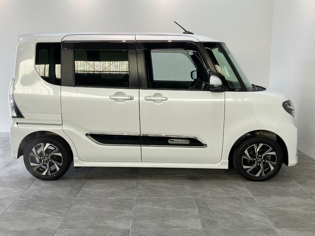 タントカスタムＸスタイルセレクション　フルセグナビ　バックカメラ衝突被害軽減ブレーキ　コーナーセンサー　フルセグナビ　Ｂｌｕｅｔｏｏｔｈ　ＤＶＤ再生　ＵＳＢ　バックカメラ　両側電動スライドドア　前席シートヒーター　ＬＥＤ　オートライト　スマートキー　エコアイドル（滋賀県）の中古車