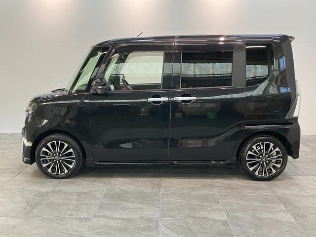 タントカスタムＲＳ　９型ナビ　パノラマカメラ　ドラレコ　クルコン衝突被害軽減ブレーキ　コーナーセンサー　９型フルセグナビ　Ｂｌｕｅｔｏｏｔｈ　ＤＶＤ　ＵＳＢ　パノラマカメラ　前後ドラレコ　両側電動スライドドア　前席シートヒーター　ＬＥＤ　クルーズコントロール（滋賀県）の中古車