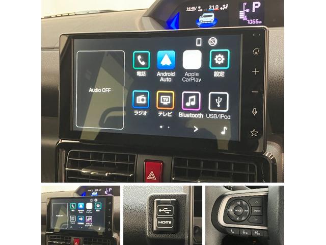 タントカスタムＲＳ　９型ディスプレイオーディオ　駐車支援システム衝突被害軽減ブレーキ　コーナーセンサー　９型ディスプレイオーディオ　フルセグ　Ｂｌｕｅｔｏｏｔｈ　ＵＳＢ　パノラマカメラ　前後ドラレコ　パーキングアシスト　シートヒーター　レーダークルーズコントロール（滋賀県）の中古車