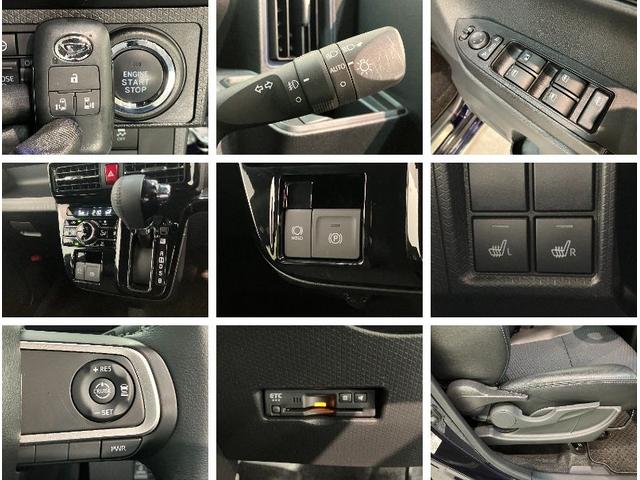 タントカスタムＲＳ　９型ディスプレイオーディオ　駐車支援システム衝突被害軽減ブレーキ　コーナーセンサー　９型ディスプレイオーディオ　フルセグ　Ｂｌｕｅｔｏｏｔｈ　ＵＳＢ　パノラマカメラ　前後ドラレコ　パーキングアシスト　シートヒーター　レーダークルーズコントロール（滋賀県）の中古車