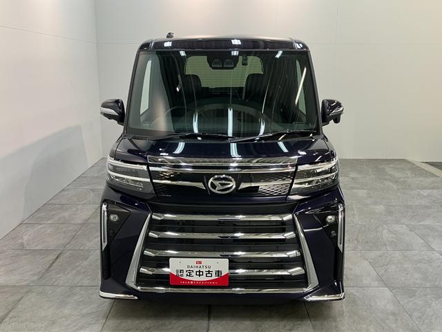 タントカスタムＲＳ　９型ディスプレイオーディオ　駐車支援システム衝突被害軽減ブレーキ　コーナーセンサー　９型ディスプレイオーディオ　フルセグ　Ｂｌｕｅｔｏｏｔｈ　ＵＳＢ　パノラマカメラ　前後ドラレコ　パーキングアシスト　シートヒーター　レーダークルーズコントロール（滋賀県）の中古車