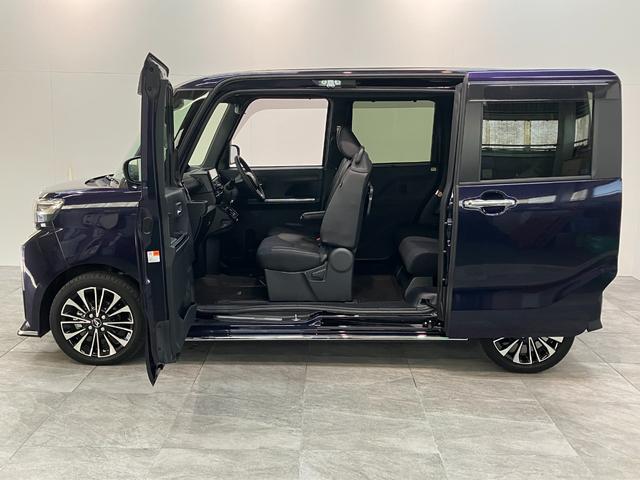 タントカスタムＲＳ　９型ディスプレイオーディオ　駐車支援システム衝突被害軽減ブレーキ　コーナーセンサー　９型ディスプレイオーディオ　フルセグ　Ｂｌｕｅｔｏｏｔｈ　ＵＳＢ　パノラマカメラ　前後ドラレコ　パーキングアシスト　シートヒーター　レーダークルーズコントロール（滋賀県）の中古車