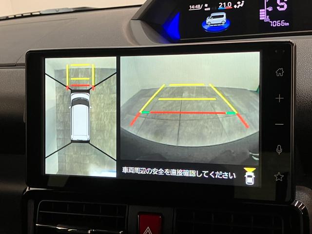 タントカスタムＲＳ　９型ディスプレイオーディオ　駐車支援システム衝突被害軽減ブレーキ　コーナーセンサー　９型ディスプレイオーディオ　フルセグ　Ｂｌｕｅｔｏｏｔｈ　ＵＳＢ　パノラマカメラ　前後ドラレコ　パーキングアシスト　シートヒーター　レーダークルーズコントロール（滋賀県）の中古車