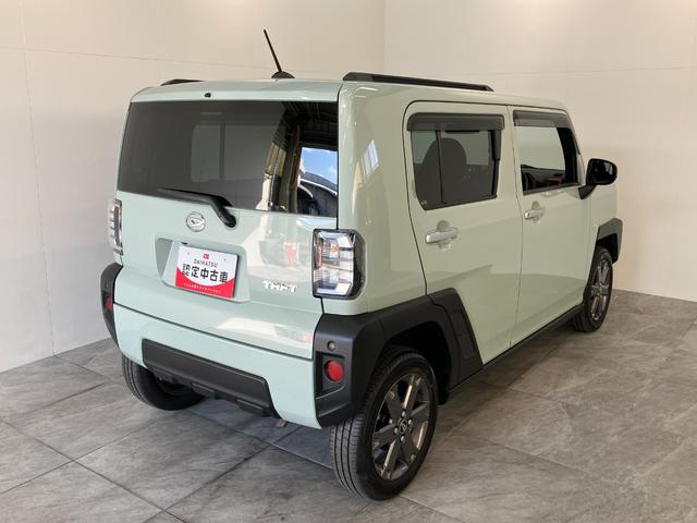 タフトＧターボ　４ＷＤ　９型ディスプレイオーディオ　前後ドラレコ衝突被害軽減ブレーキ　コーナーセンサー　９型ディスプレイオーディオ　フルセグ　バックカメラ　Ｂｌｕｅｔｏｏｔｈ　ＵＳＢ　前後ドラレコ　前席シートヒーター　ＬＥＤ　レーダークルーズコントロール（滋賀県）の中古車