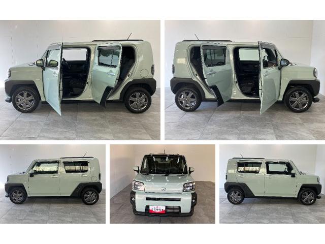 タフトＧターボ　４ＷＤ　９型ディスプレイオーディオ　前後ドラレコ衝突被害軽減ブレーキ　コーナーセンサー　９型ディスプレイオーディオ　フルセグ　バックカメラ　Ｂｌｕｅｔｏｏｔｈ　ＵＳＢ　前後ドラレコ　前席シートヒーター　ＬＥＤ　レーダークルーズコントロール（滋賀県）の中古車