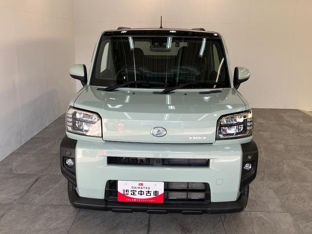 タフトＧターボ　４ＷＤ　９型ディスプレイオーディオ　前後ドラレコ衝突被害軽減ブレーキ　コーナーセンサー　９型ディスプレイオーディオ　フルセグ　バックカメラ　Ｂｌｕｅｔｏｏｔｈ　ＵＳＢ　前後ドラレコ　前席シートヒーター　ＬＥＤ　レーダークルーズコントロール（滋賀県）の中古車