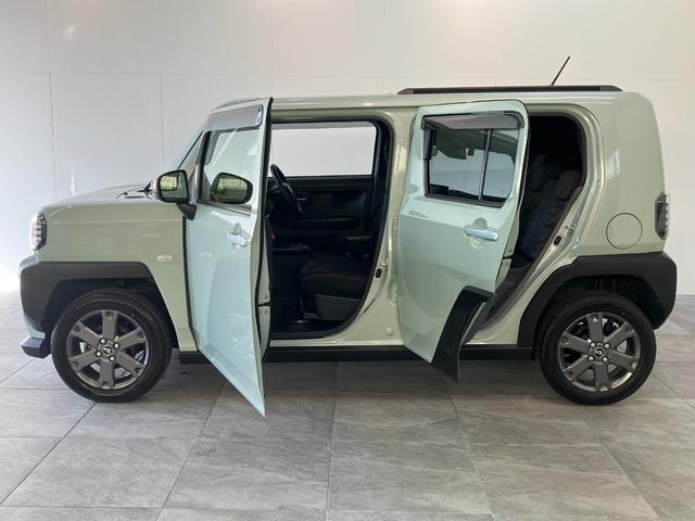 タフトＧターボ　４ＷＤ　９型ディスプレイオーディオ　前後ドラレコ衝突被害軽減ブレーキ　コーナーセンサー　９型ディスプレイオーディオ　フルセグ　バックカメラ　Ｂｌｕｅｔｏｏｔｈ　ＵＳＢ　前後ドラレコ　前席シートヒーター　ＬＥＤ　レーダークルーズコントロール（滋賀県）の中古車