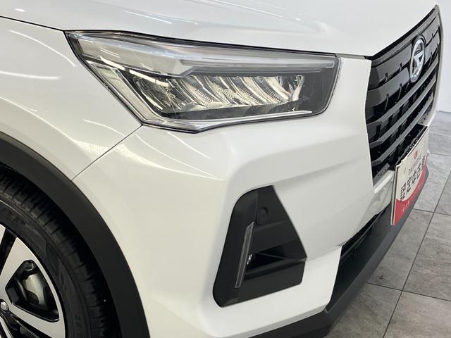 ロッキーレミアムＧ　９型ディスプレイオーディオ　Ｂカメラ　ドラレコ衝突被害軽減ブレーキ　コーナーセンサー　９型ディスプレイオーディオ　フルセグ　バックカメラ　Ｂｌｕｅｔｏｏｔｈ　ＵＳＢ　ドラレコ　ＴＶコントロール　前席シートヒーター　ＬＥＤ　レーダークルコン（滋賀県）の中古車