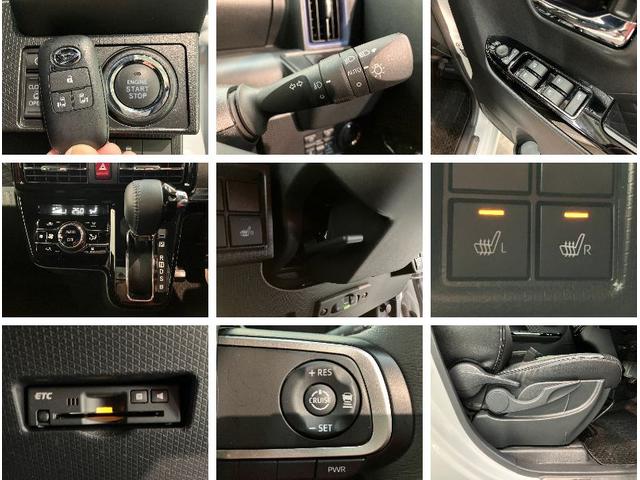 タントカスタムＲＳスタイルセレクション　フルセグナビ　バックカメラ衝突被害軽減ブレーキ　コーナーセンサー　ターボ　フルセグナビ　Ｂｌｕｅｔｏｏｔｈ　ＤＶＤ再生　ＵＳＢ　バックカメラ　ドラレコ　ＥＴＣ　両側電動スライドドア　シートヒーター　ＬＥＤ　レーダークルコン（滋賀県）の中古車