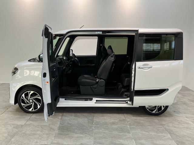 タントカスタムＲＳスタイルセレクション　フルセグナビ　バックカメラ衝突被害軽減ブレーキ　コーナーセンサー　ターボ　フルセグナビ　Ｂｌｕｅｔｏｏｔｈ　ＤＶＤ再生　ＵＳＢ　バックカメラ　ドラレコ　ＥＴＣ　両側電動スライドドア　シートヒーター　ＬＥＤ　レーダークルコン（滋賀県）の中古車