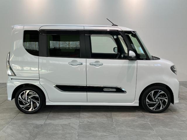 タントカスタムＲＳスタイルセレクション　フルセグナビ　バックカメラ衝突被害軽減ブレーキ　コーナーセンサー　ターボ　フルセグナビ　Ｂｌｕｅｔｏｏｔｈ　ＤＶＤ再生　ＵＳＢ　バックカメラ　ドラレコ　ＥＴＣ　両側電動スライドドア　シートヒーター　ＬＥＤ　レーダークルコン（滋賀県）の中古車