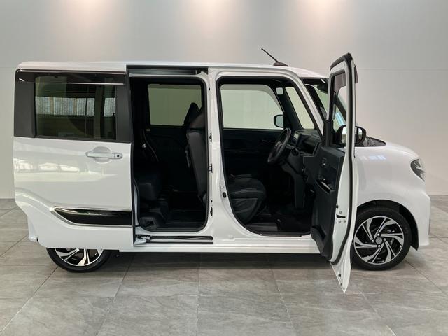 タントカスタムＲＳスタイルセレクション　フルセグナビ　バックカメラ衝突被害軽減ブレーキ　コーナーセンサー　ターボ　フルセグナビ　Ｂｌｕｅｔｏｏｔｈ　ＤＶＤ再生　ＵＳＢ　バックカメラ　ドラレコ　ＥＴＣ　両側電動スライドドア　シートヒーター　ＬＥＤ　レーダークルコン（滋賀県）の中古車