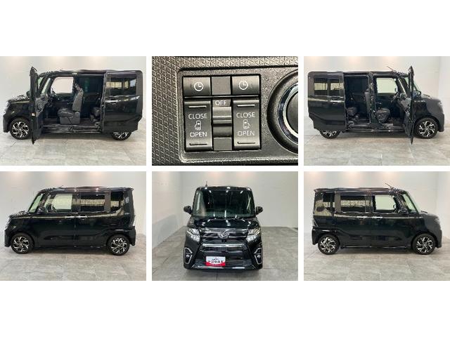 タントカスタムＸセレクション　フルセグナビ　バックカメラ　ドラレコ衝突被害軽減ブレーキ　コーナーセンサー　フルセグナビ　Ｂｌｕｅｔｏｏｔｈ　ＤＶＤ再生　ＵＳＢ　バックカメラ　前後ドラレコ　両側電動スライドドア　前席シートヒーター　ＬＥＤ　オートライト　スマートキー（滋賀県）の中古車