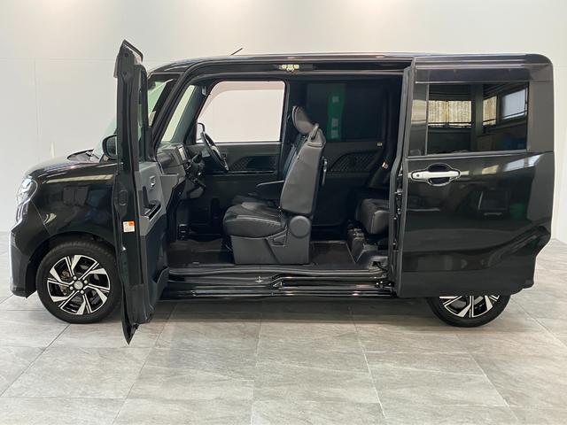 タントカスタムＸセレクション　フルセグナビ　バックカメラ　ドラレコ衝突被害軽減ブレーキ　コーナーセンサー　フルセグナビ　Ｂｌｕｅｔｏｏｔｈ　ＤＶＤ再生　ＵＳＢ　バックカメラ　前後ドラレコ　両側電動スライドドア　前席シートヒーター　ＬＥＤ　オートライト　スマートキー（滋賀県）の中古車