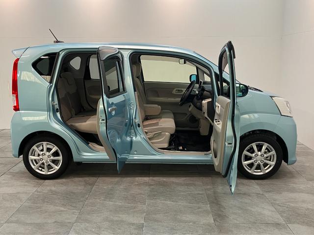 ムーヴＸターボＳＡ３　シートヒーター　スマートキー衝突被害軽減ブレーキ　スマアシ３　ＥＴＣ　バックカメラ（ナビ装着時用）　シートヒーター　オートライト　オートエアコン　スマートキー　電動格納式ミラー　マニュアルレベリング　エコアイドル（滋賀県）の中古車